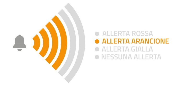 ALLERTA ARANCIONE per l’1 settembre 2022 e ALLERTA GIALLA per il 2 settembre 2022